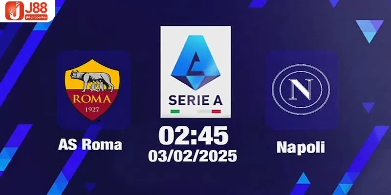 Ví dụ kèo phạt góc trong trận AS Roma vs Napoli